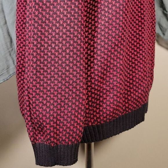 Karen Scott Hardware Henley Cotton Sweater Sz XL - Picture 8 of 13